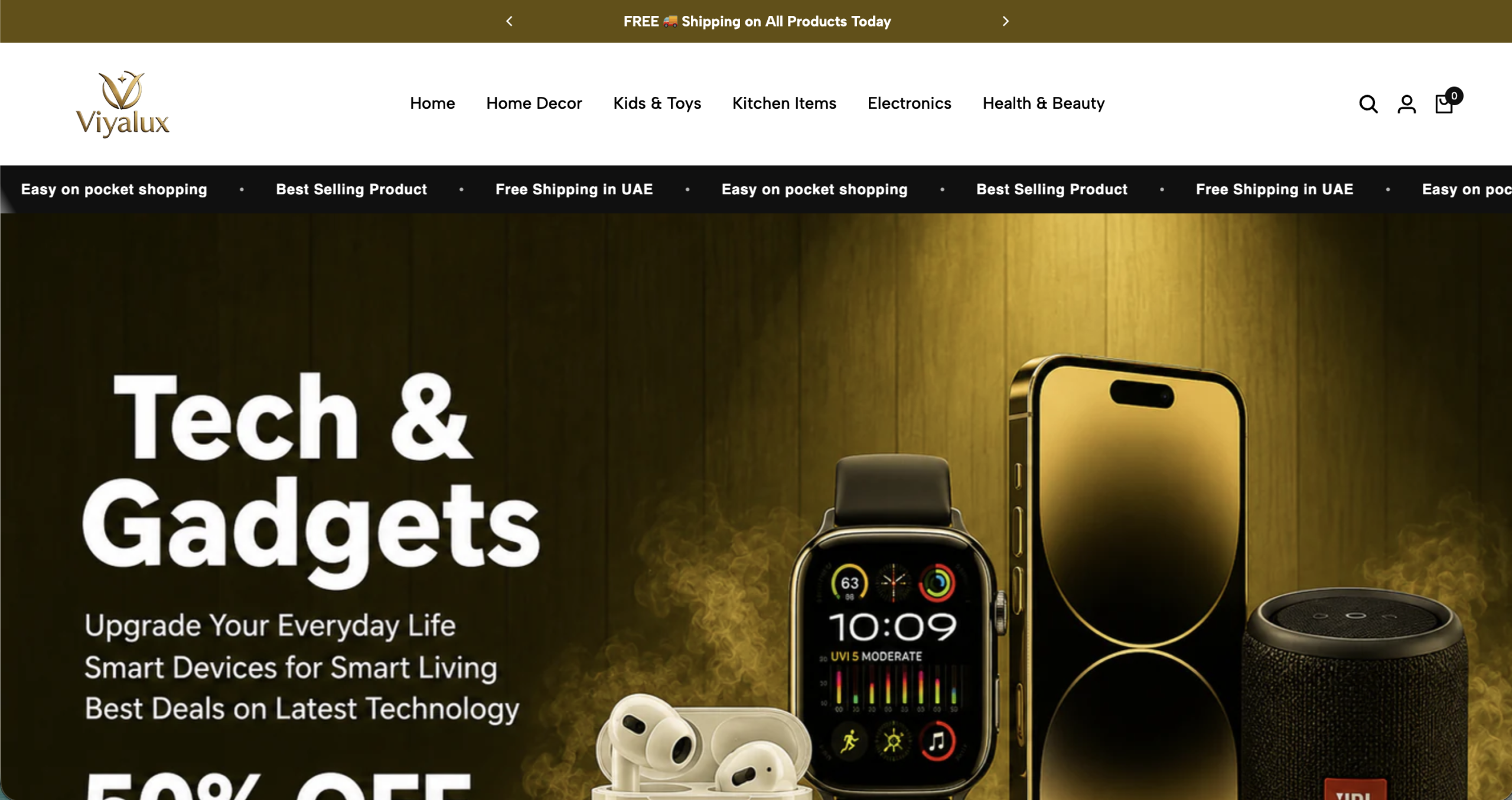 Shopify store portfolio