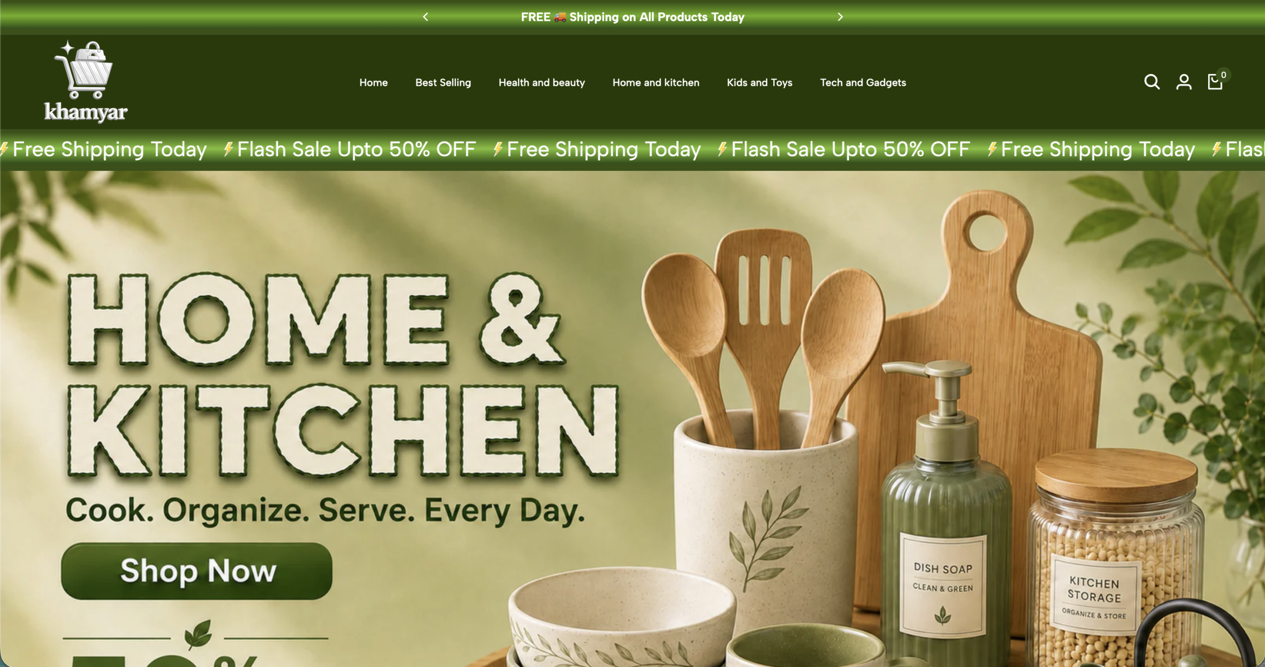 Shopify store portfolio